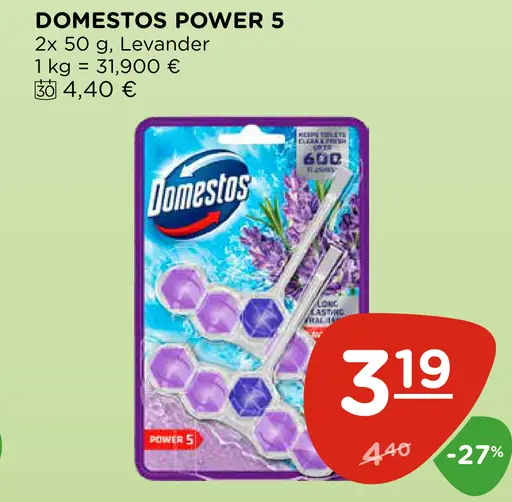 Domestos Power 5 Levander