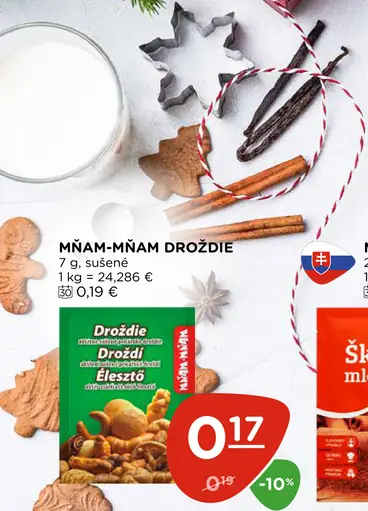 Mňam-mňam Droždie