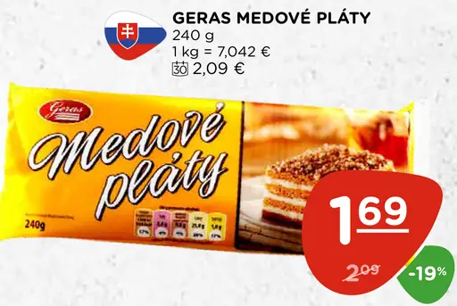 Geras Medové pláty