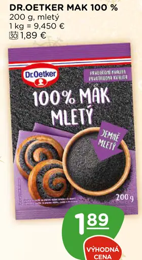 Dr. Oetker Mak 100%