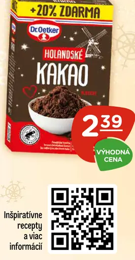 Dr. Oetker Holandské kakao