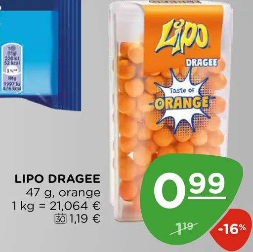 Lipo Dragee Orange