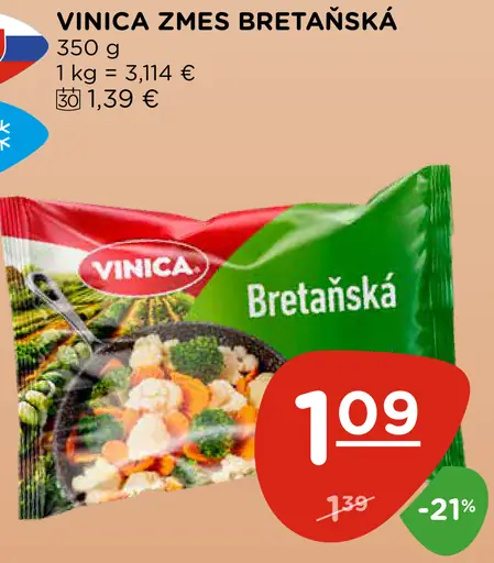 Vinica zmes Bretaňska