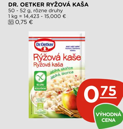 Dr. Oetker ryžová kaša