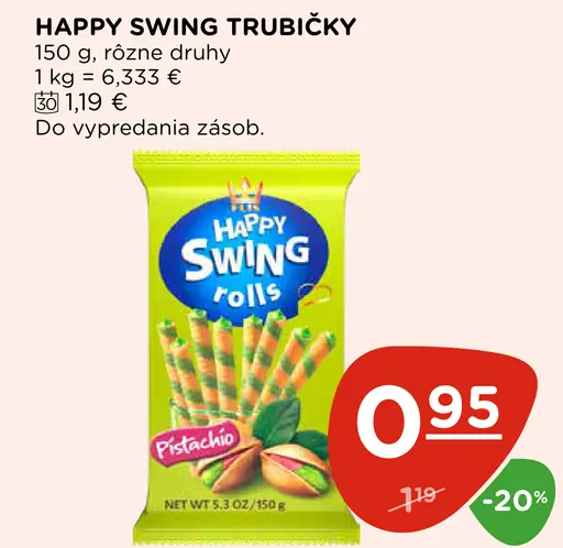 Happy Swing Trubičky