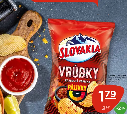 Slovakia Vŕubky Kajenská paprika