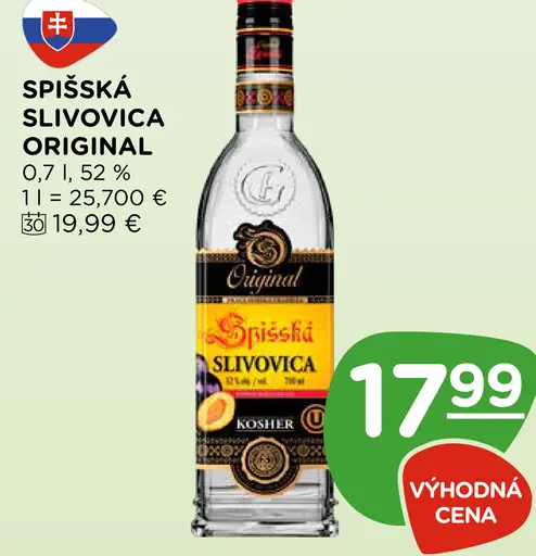 Spišská Slivovica Original