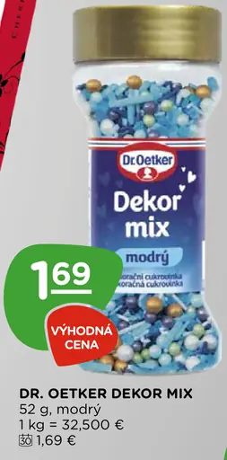 Dr. Oetker Dekor Mix Modrý