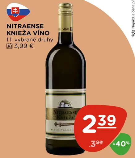 Nitrianske knieža víno