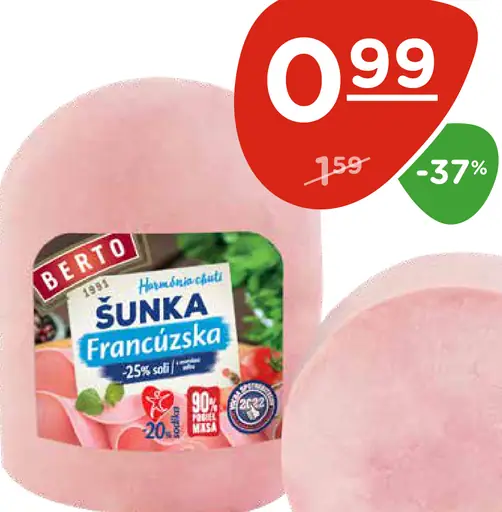 Berto francúzska šunka
