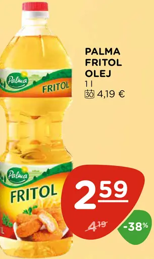 Palma Fritovací olej