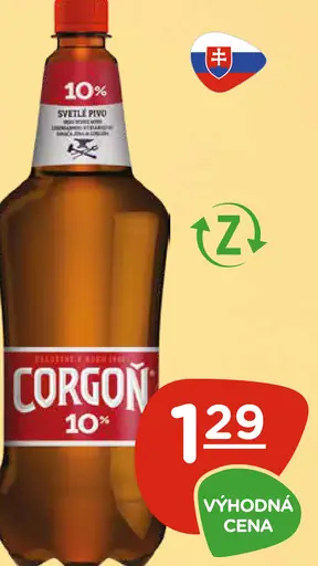 Corgoň 10% plechovka