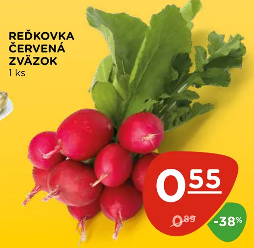 Reďkovka červená zväzok