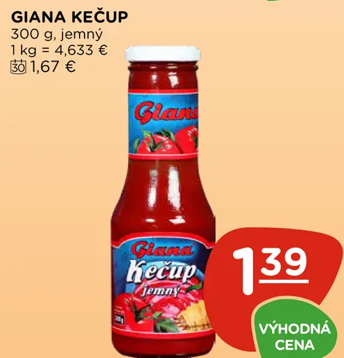 Giana kečup jemný