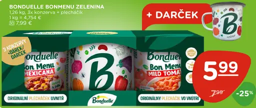 Bonduelle Bon Menu zelenina