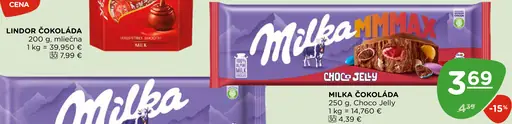 Milka čokoláda Mmmax Choco Jelly mliečna s želé