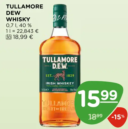 Tullamore Dew whisky