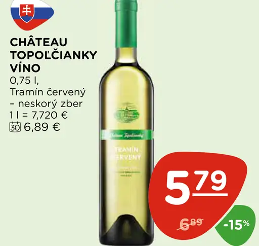 Château Topoľčianky víno