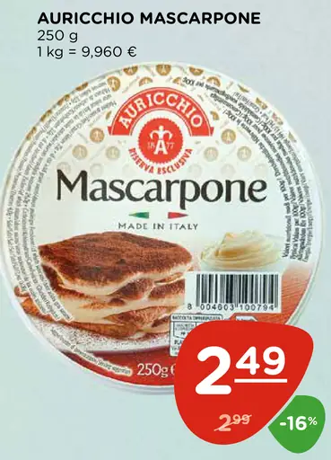 Auricchio Mascarpone