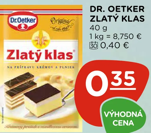 Dr. Oetker Zlatý klas