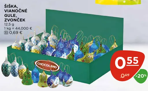 Šiška, vianočné gule, zvonček