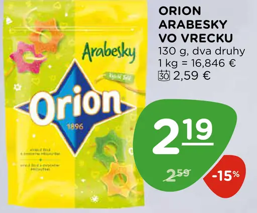 Orion Arabesky vo vrecku