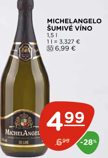Michelangelo Šumivé Víno