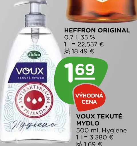 VouX Tekuté mydlo Hygiena
