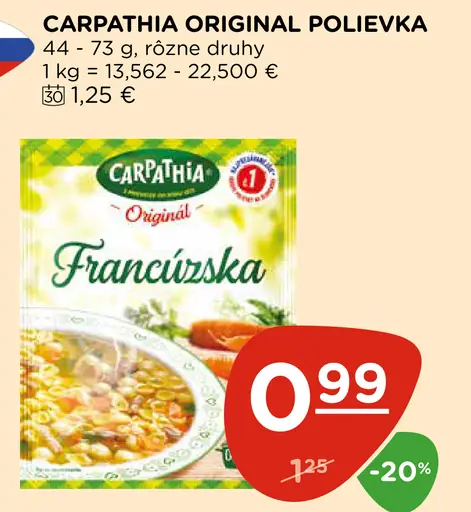 Carpathia Originál polievka