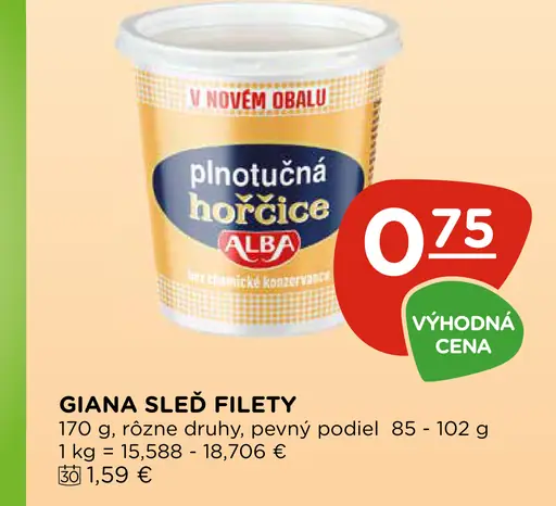 Giana Sleďové filety