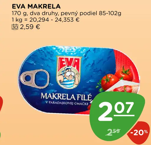 Eva Makrela v paradajkovej omáčke