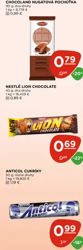 Anticol Anticol cukríky