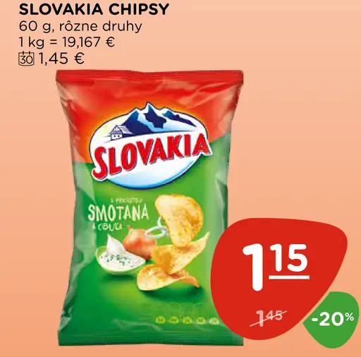 SLOVAKIA Chipsy