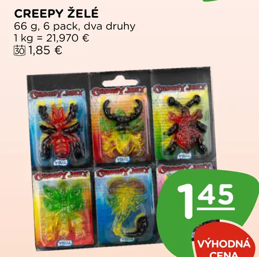 Creepy želé