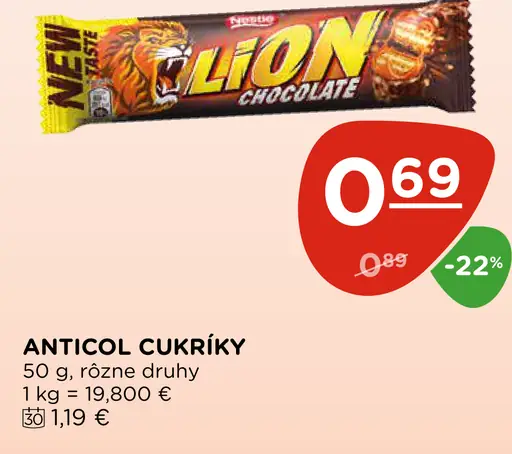NESTLÉ LION CHOCOLATE