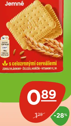 Opavia BeBe Rodinné jemné sušienky