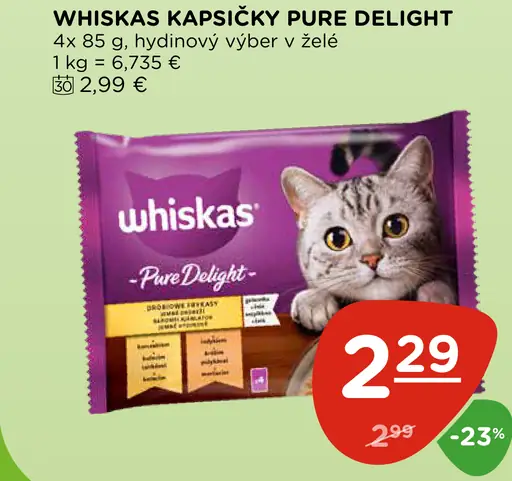 Whiskas Pure Delight kapsičky