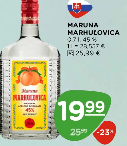 Maruna marhuľovica okrúhla