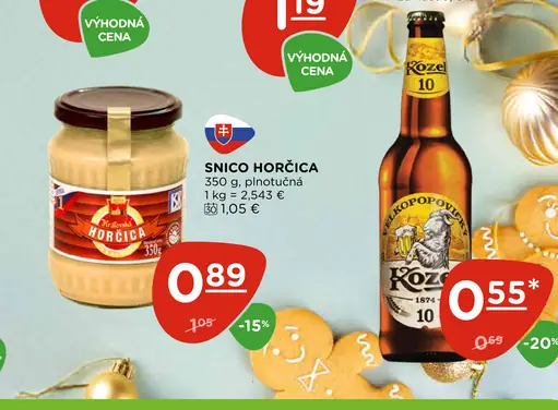 Velkopopovický Kozel plechovka