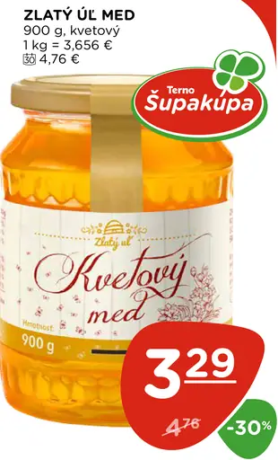 Zlatý úľ med