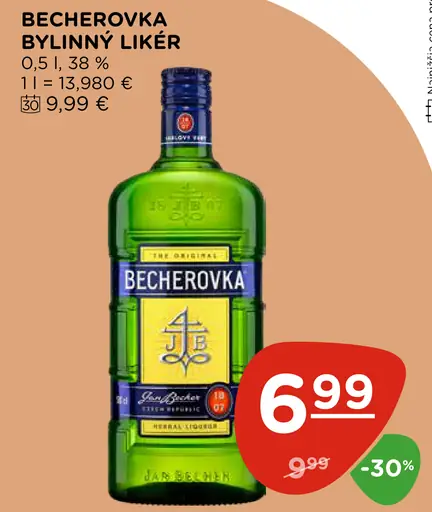 Becherovka Bylinný likér
