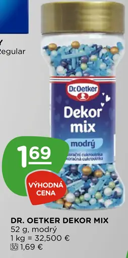 Dr. Oetker Dekor Mix Modrý