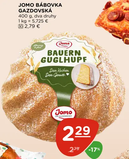 Jomo Bábovka gazdovská