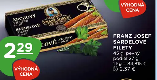 Franz Josef sardelové filety