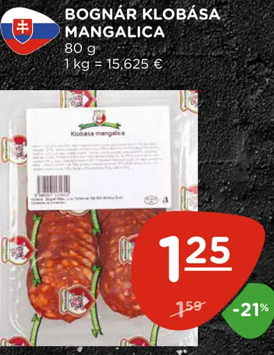 Bognár Klobása Mangalica