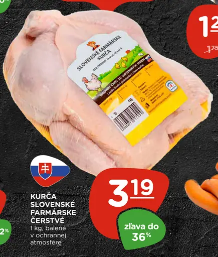 Kurča slovenské farmárske čerstvé