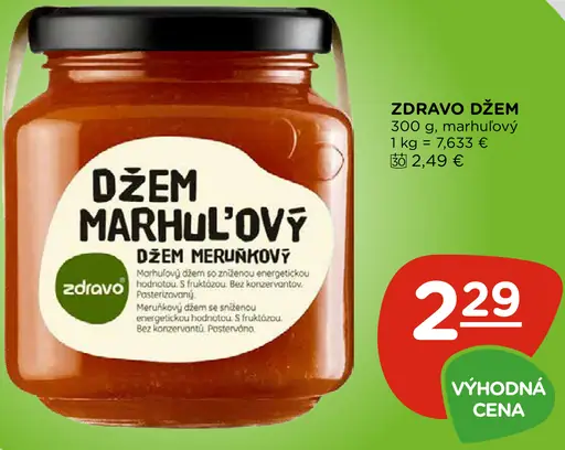 Zdravo džem marhuľový