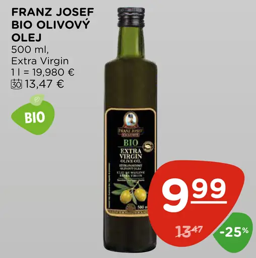 Franz Josef Bio Olivový Olej