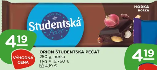 ORION ŠTUDENTSKÁ PEČAŤ