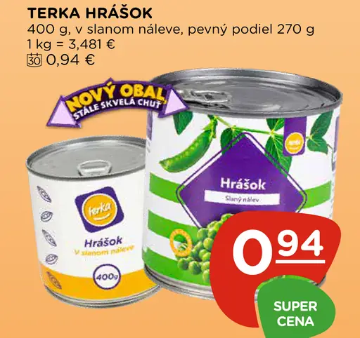 Terka hrášok